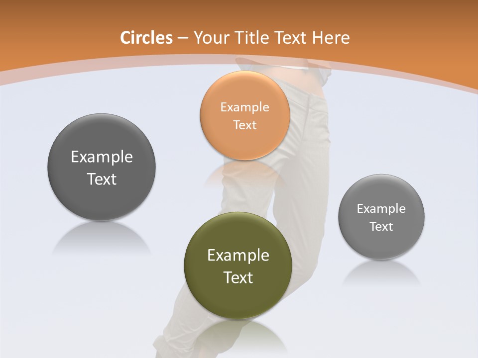 Person Sky Beautiful PowerPoint Template