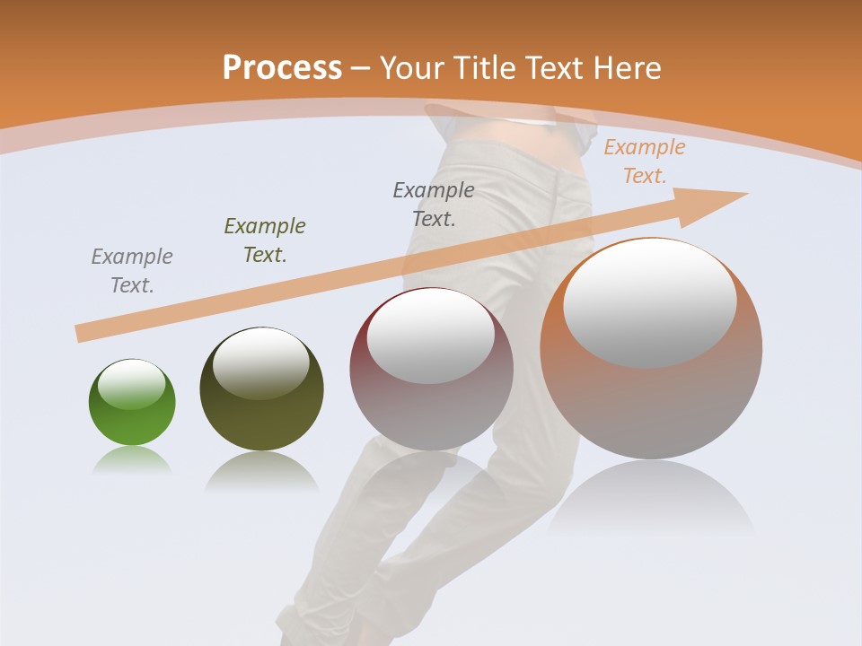 Person Sky Beautiful PowerPoint Template