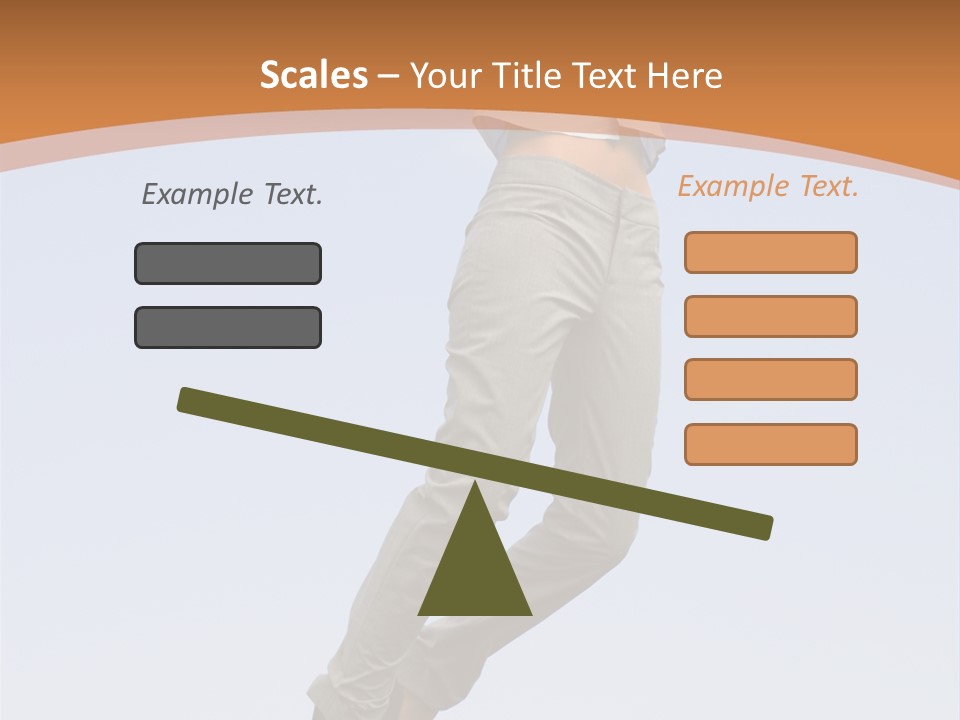 Person Sky Beautiful PowerPoint Template