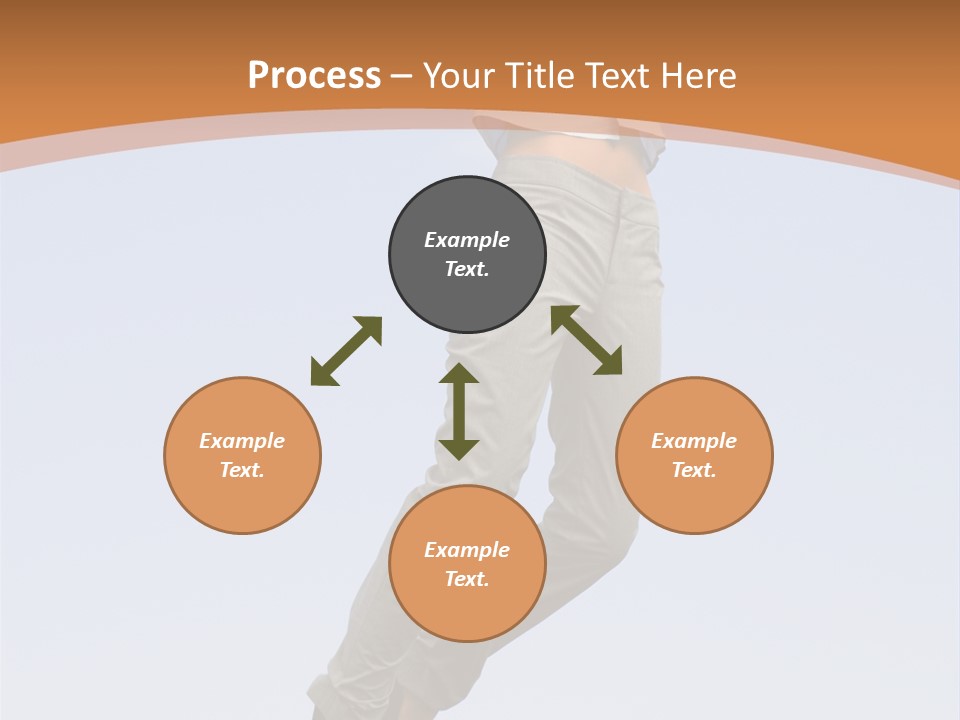 Person Sky Beautiful PowerPoint Template