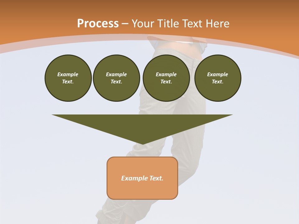 Person Sky Beautiful PowerPoint Template