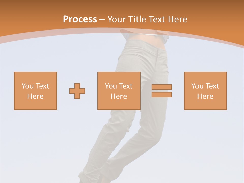 Person Sky Beautiful PowerPoint Template