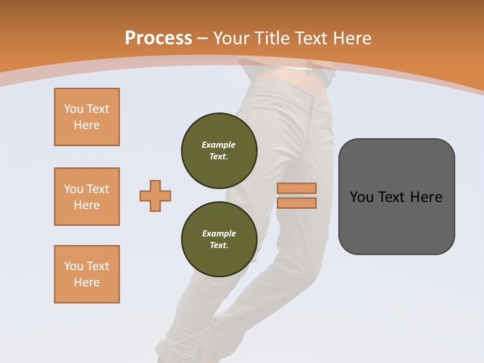 Person Sky Beautiful PowerPoint Template