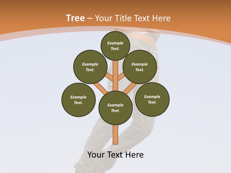 Person Sky Beautiful PowerPoint Template