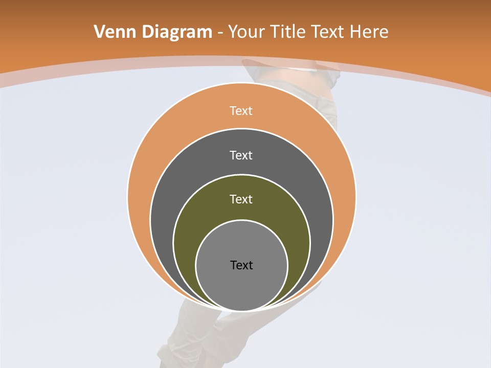 Person Sky Beautiful PowerPoint Template