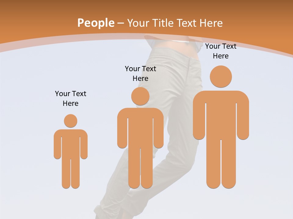 Person Sky Beautiful PowerPoint Template