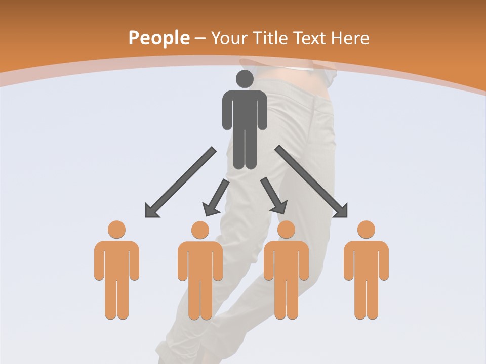 Person Sky Beautiful PowerPoint Template