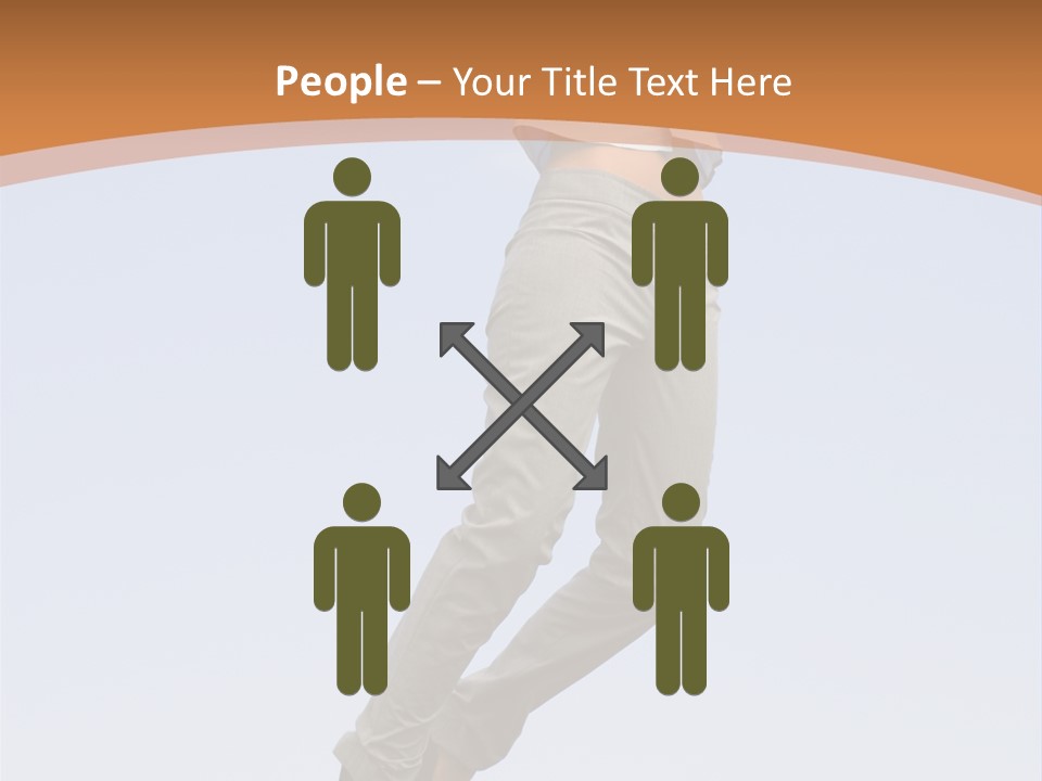 Person Sky Beautiful PowerPoint Template