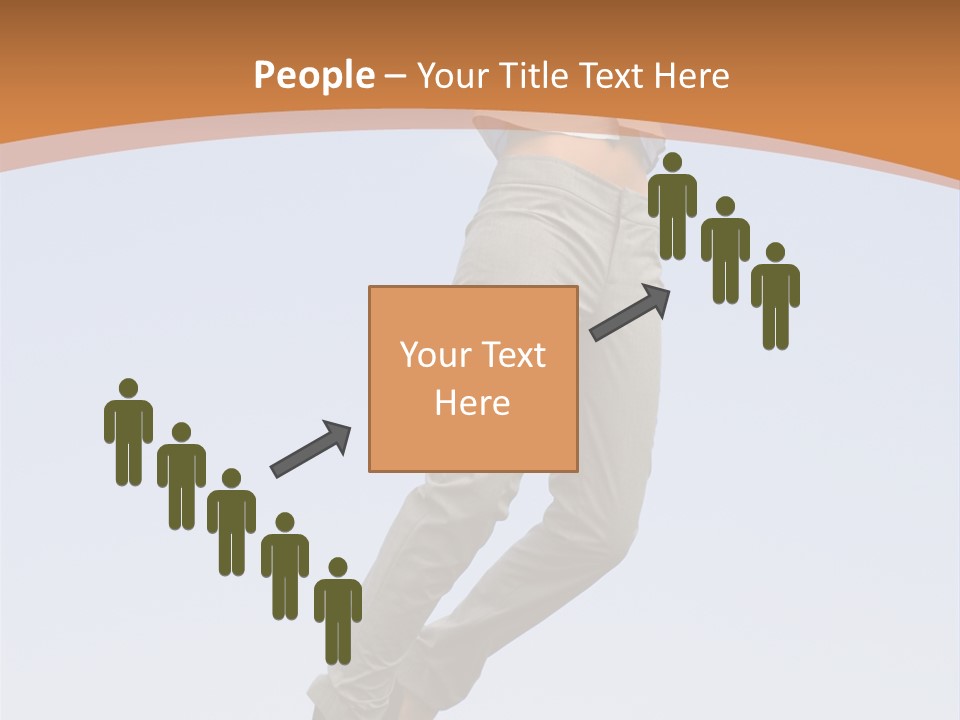 Person Sky Beautiful PowerPoint Template