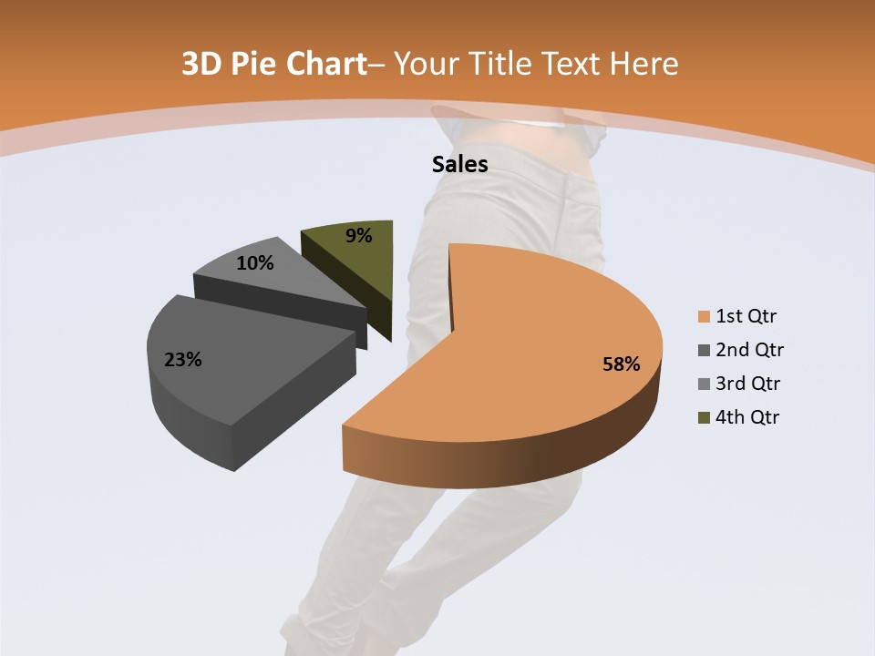 Person Sky Beautiful PowerPoint Template