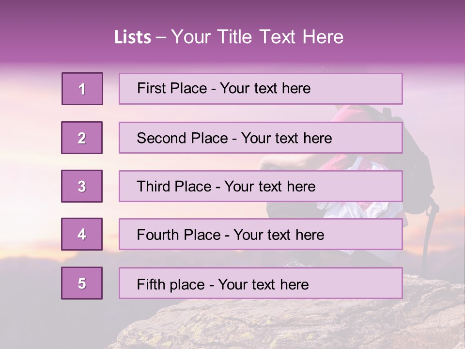 Adult Profile Energized PowerPoint Template
