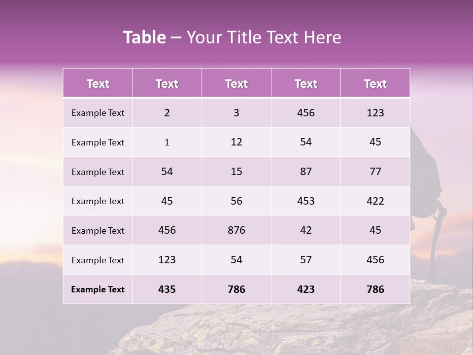 Adult Profile Energized PowerPoint Template
