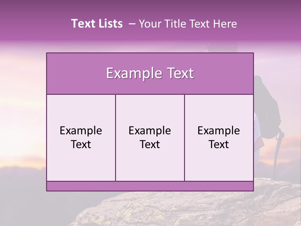 Adult Profile Energized PowerPoint Template