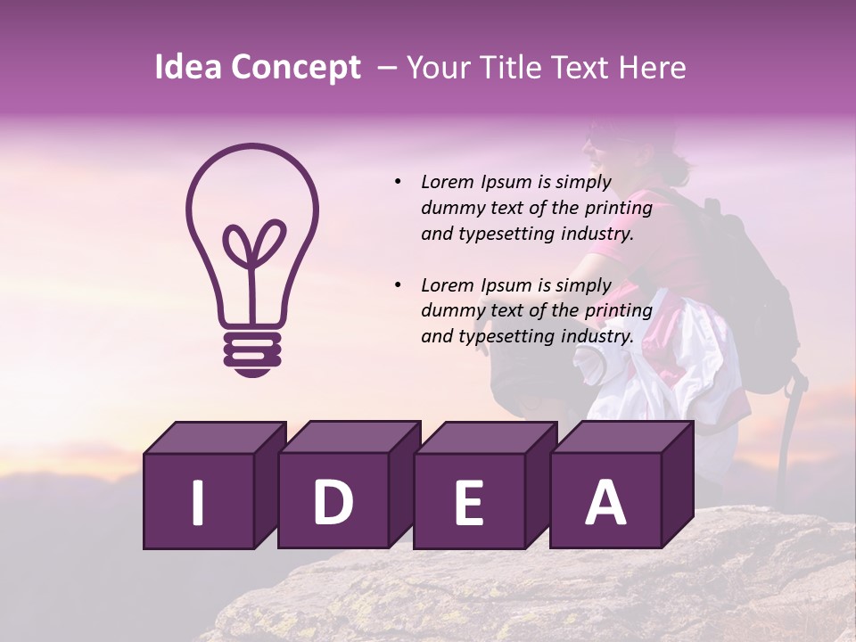 Adult Profile Energized PowerPoint Template