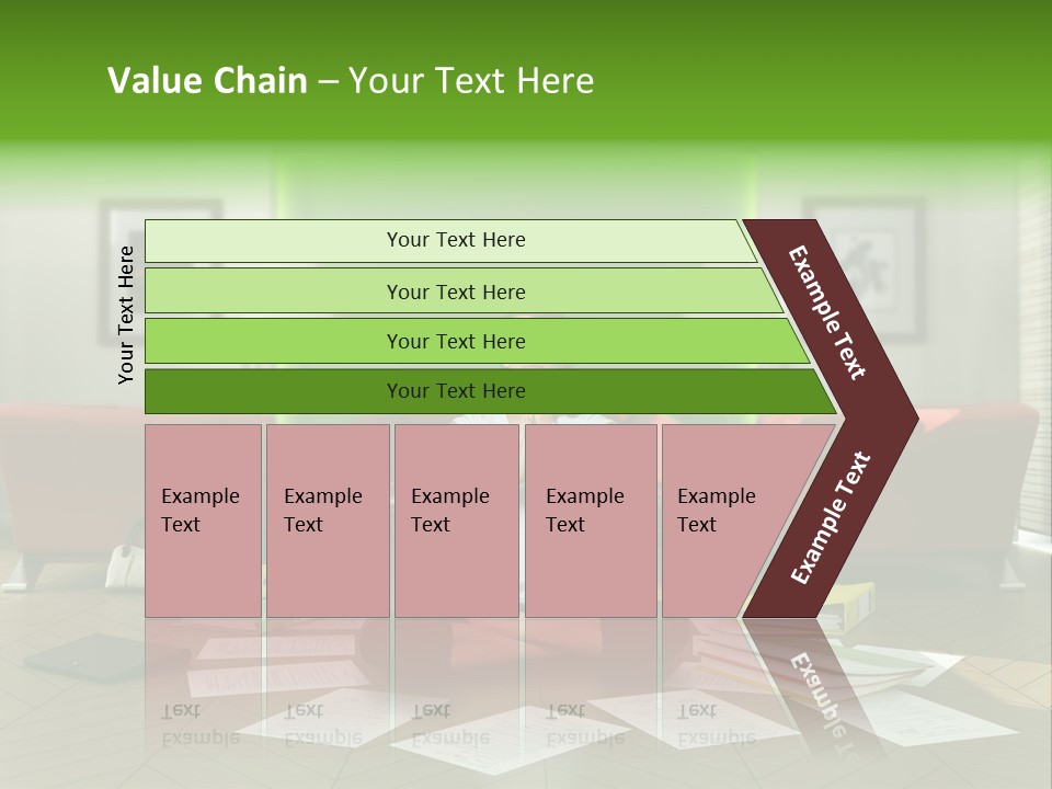 Zen Binder Interior PowerPoint Template