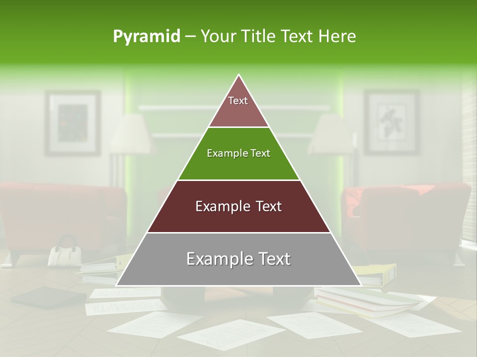 Zen Binder Interior PowerPoint Template