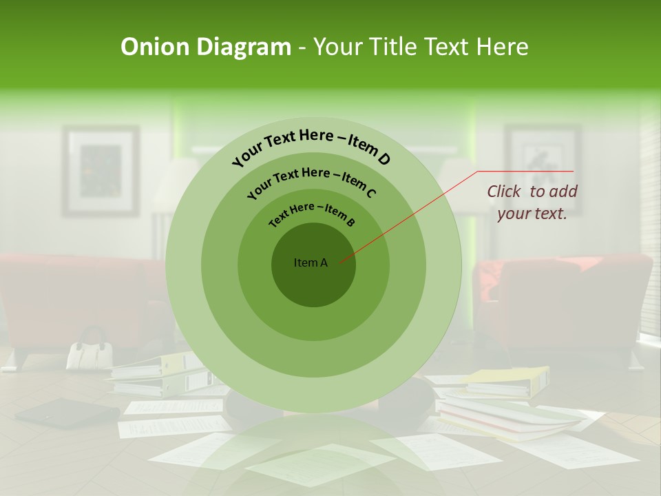 Zen Binder Interior PowerPoint Template