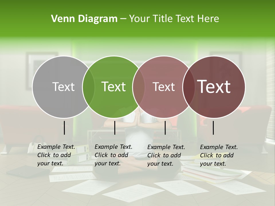 Zen Binder Interior PowerPoint Template