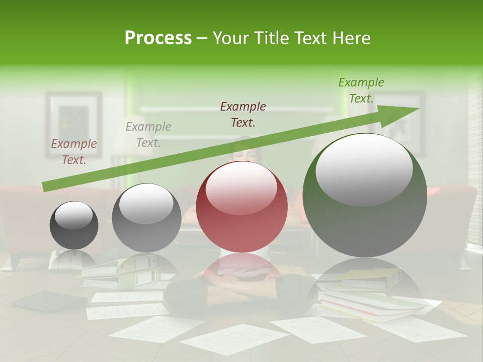 Zen Binder Interior PowerPoint Template