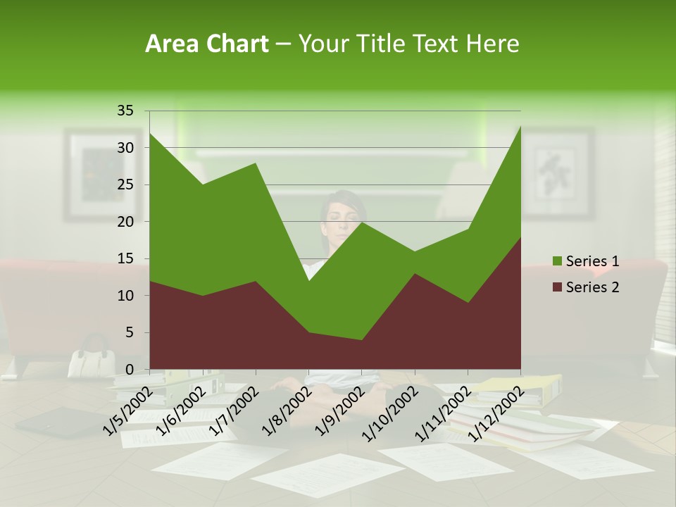 Zen Binder Interior PowerPoint Template
