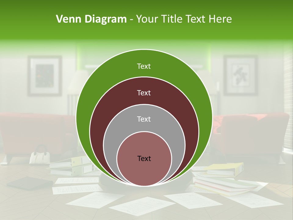 Zen Binder Interior PowerPoint Template