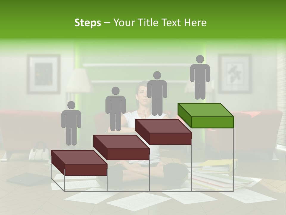 Zen Binder Interior PowerPoint Template