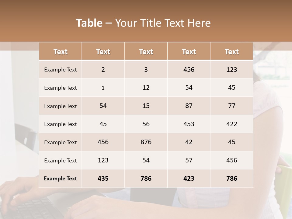 Face Alternative Well PowerPoint Template