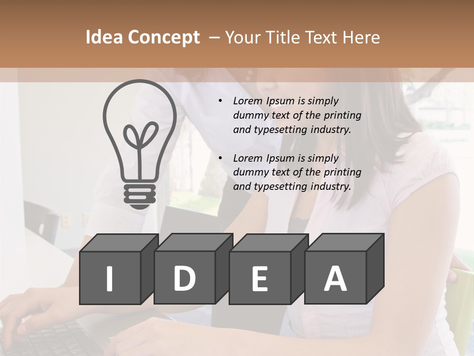 Face Alternative Well PowerPoint Template