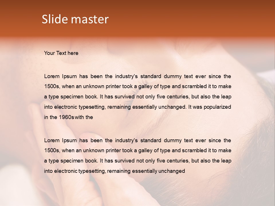 Face Alternative Well PowerPoint Template