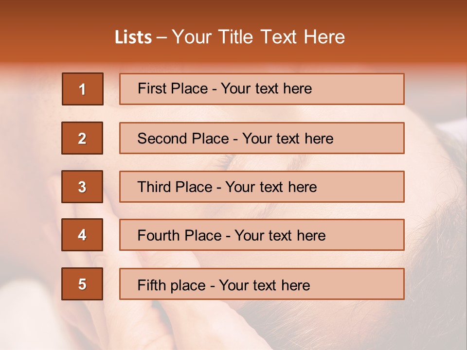 Face Alternative Well PowerPoint Template