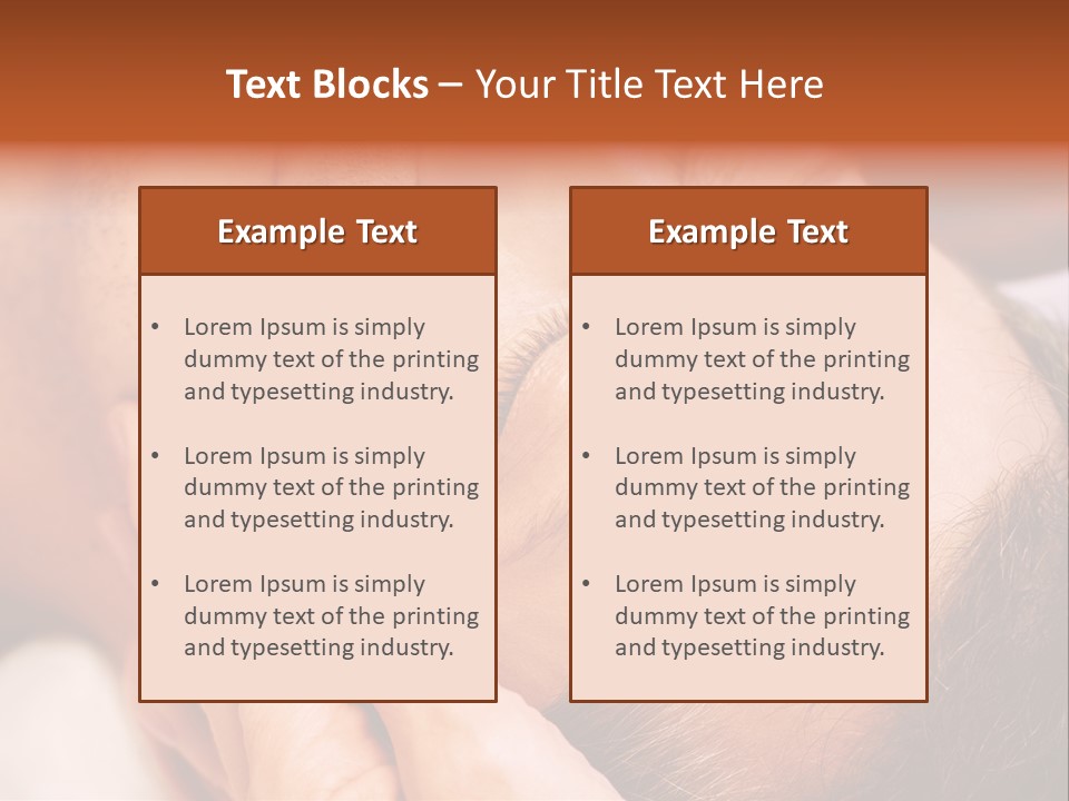 Face Alternative Well PowerPoint Template