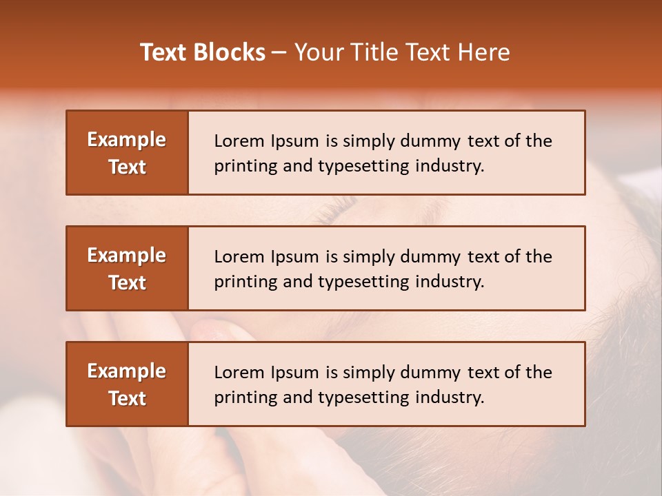 Face Alternative Well PowerPoint Template