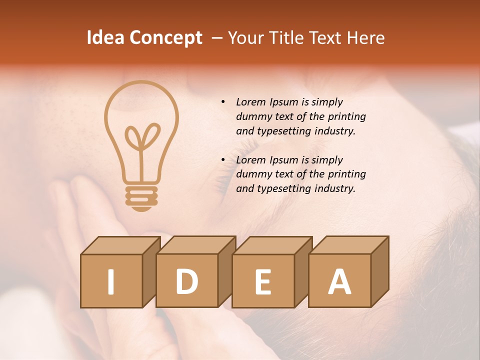 Face Alternative Well PowerPoint Template