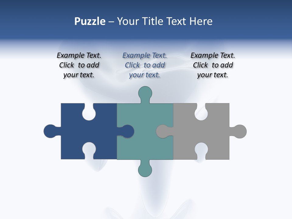 A Tooth With A Toothbrush In The Middle Of It PowerPoint Template