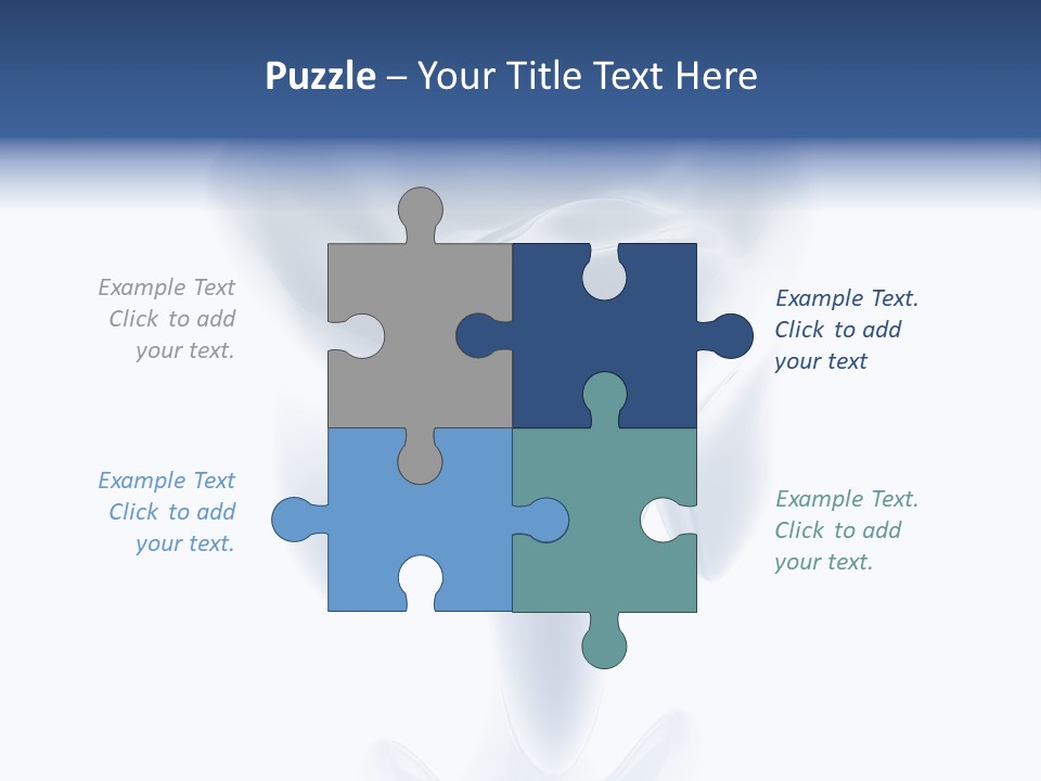 A Tooth With A Toothbrush In The Middle Of It PowerPoint Template