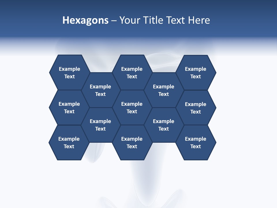 A Tooth With A Toothbrush In The Middle Of It PowerPoint Template