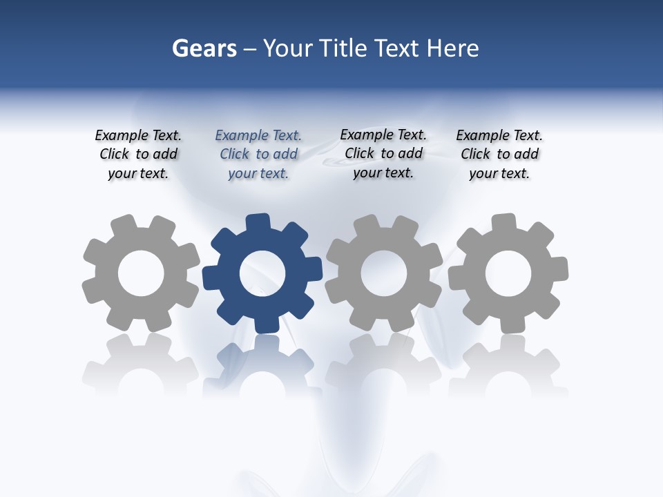 A Tooth With A Toothbrush In The Middle Of It PowerPoint Template