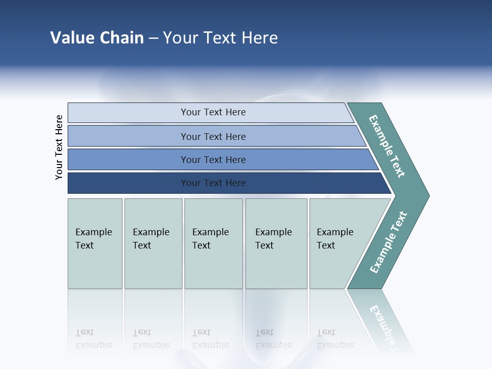 A Tooth With A Toothbrush In The Middle Of It PowerPoint Template