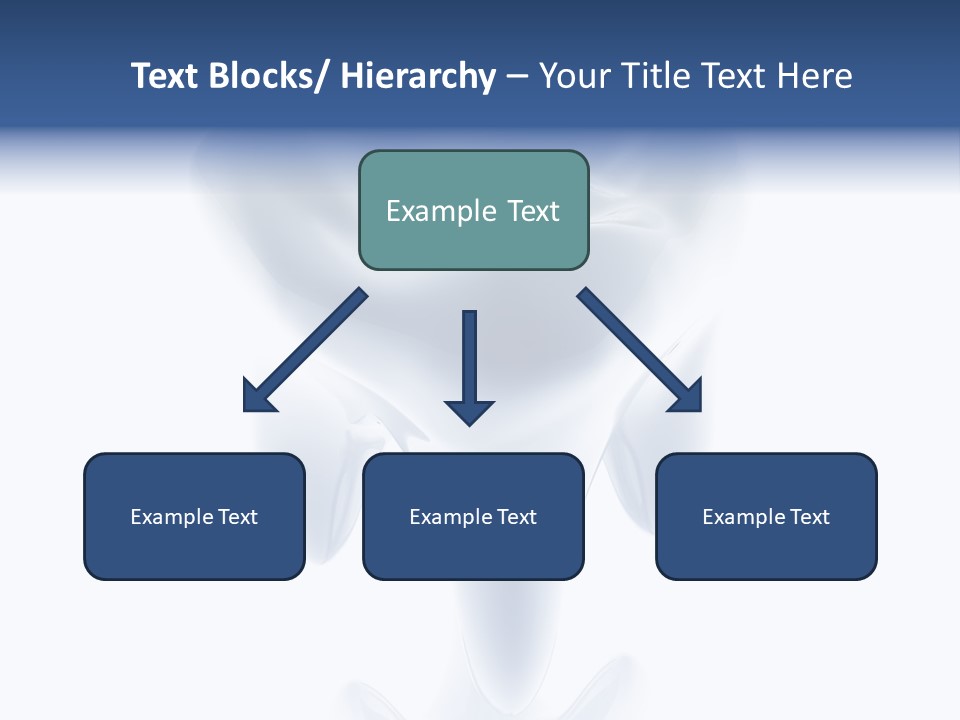 A Tooth With A Toothbrush In The Middle Of It PowerPoint Template