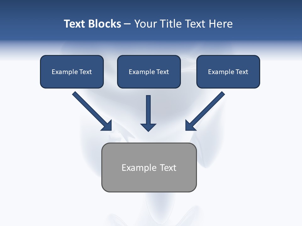 A Tooth With A Toothbrush In The Middle Of It PowerPoint Template