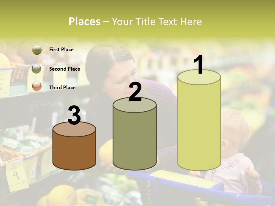 Attractive Girl Female PowerPoint Template