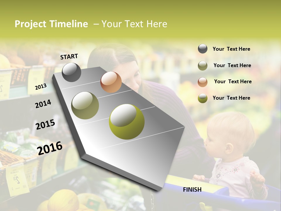 Attractive Girl Female PowerPoint Template