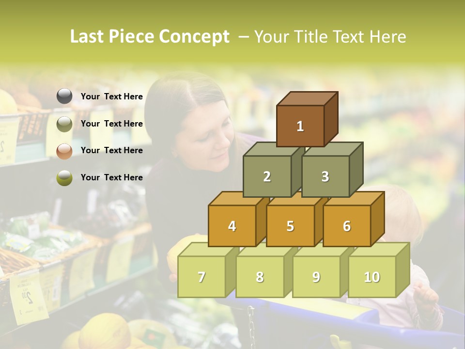 Attractive Girl Female PowerPoint Template