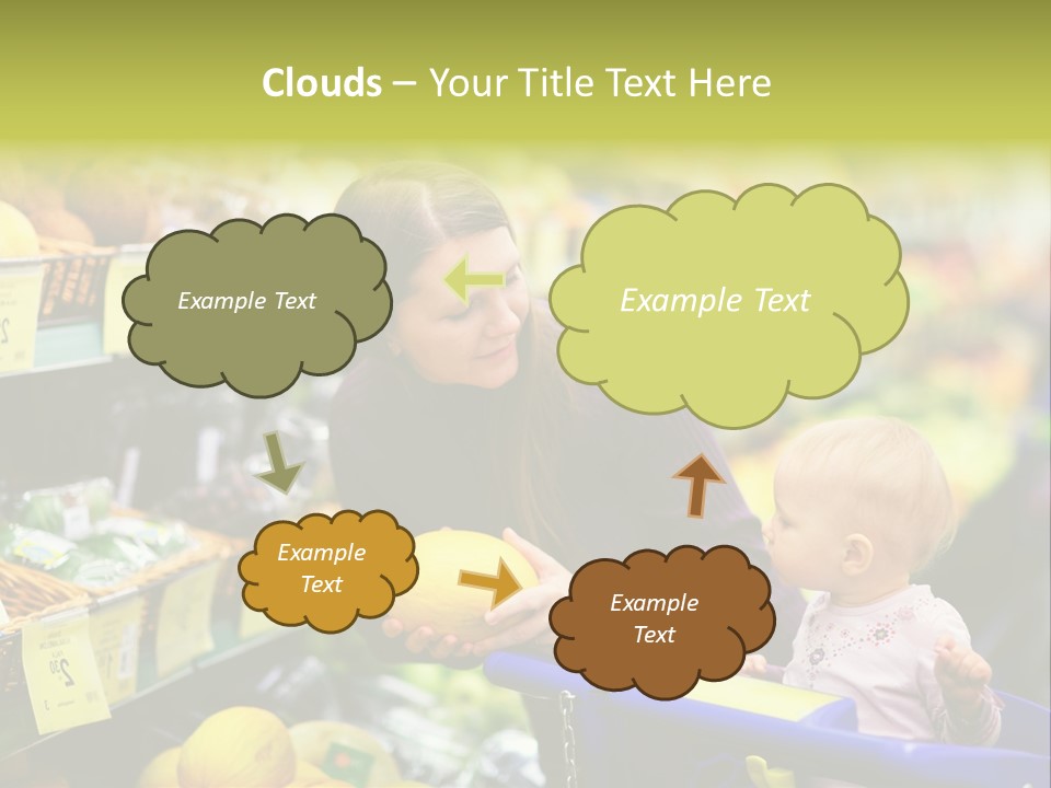 Attractive Girl Female PowerPoint Template