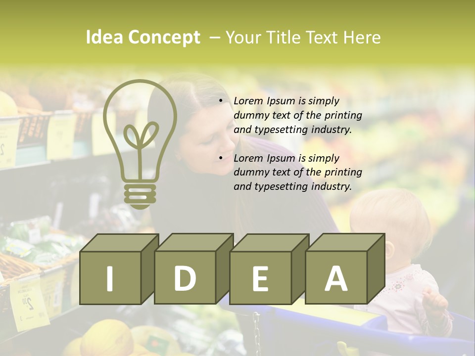 Attractive Girl Female PowerPoint Template