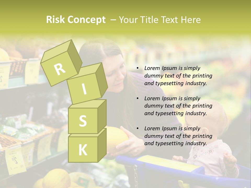 Attractive Girl Female PowerPoint Template