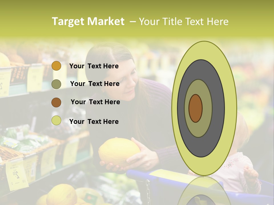 Attractive Girl Female PowerPoint Template