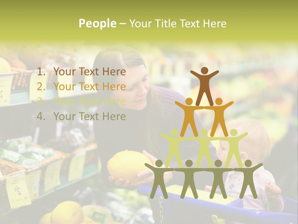 Attractive Girl Female PowerPoint Template