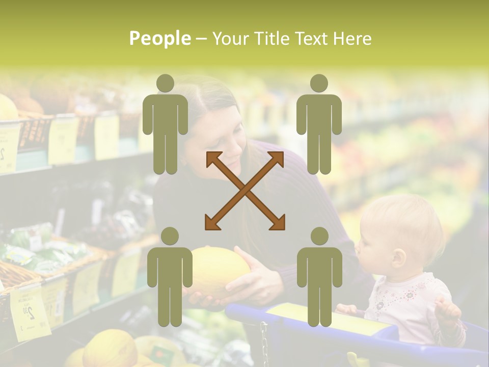 Attractive Girl Female PowerPoint Template