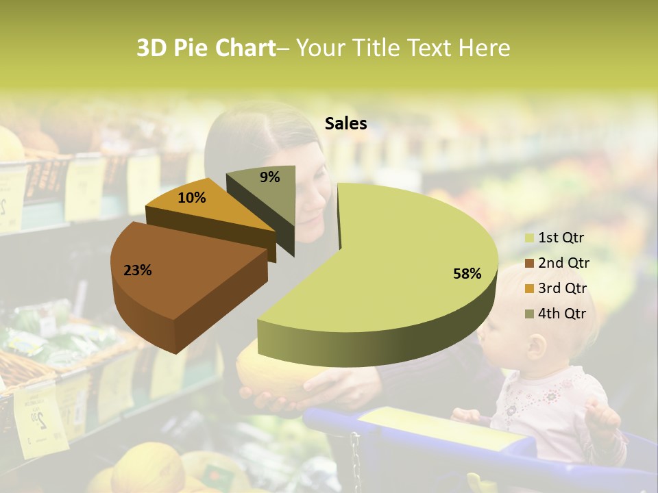 Attractive Girl Female PowerPoint Template